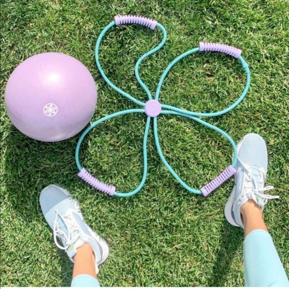 Gaiam Ultimate Core Toning Kit in Purple and Blue